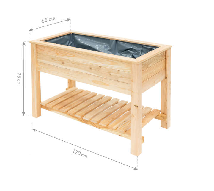 WESTMANN Hochbeet Emily inklusive Ablage